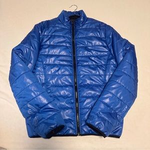 Aeropostale Blue Men’s Puffer Fall Winter Jacket Size Medium